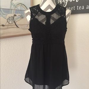 Maurices black lace dress size medium
